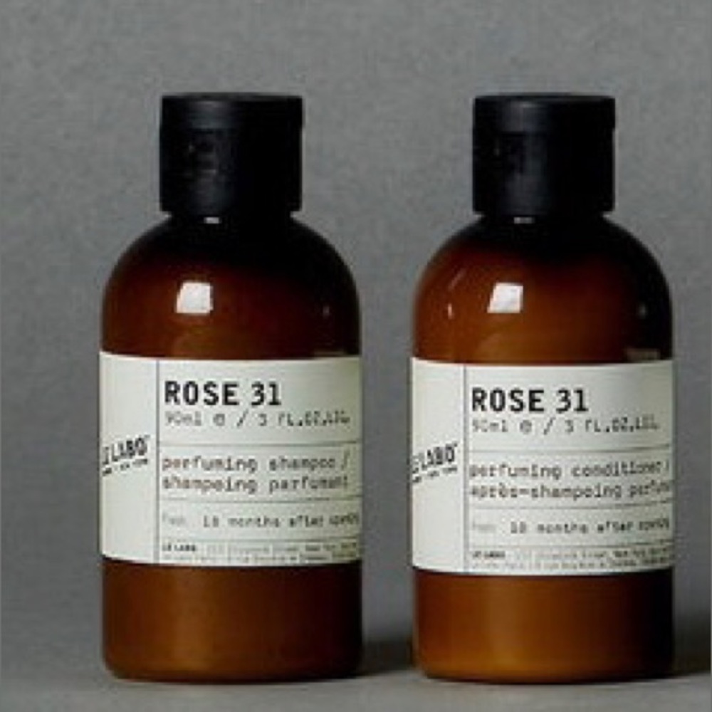 Le Labo Rose 31 Shampoo and Conditioner Travel Set